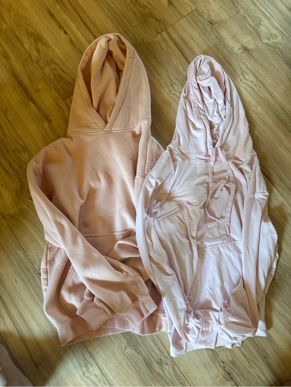 Comfrt Soft Pink Women's Hooded Pullover Sweatshirt
